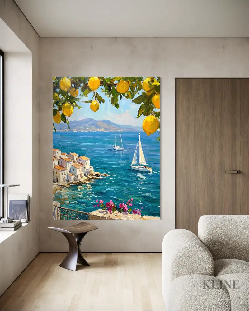 Amalfi Morning - Hand Painting