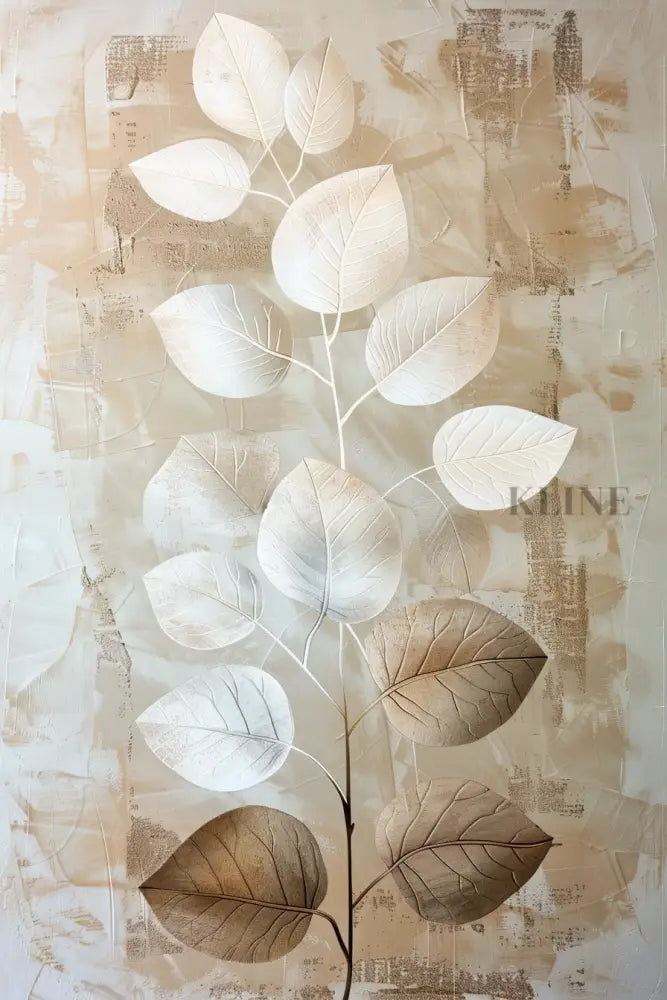 Autumn Leaves Triptych - Hand Painting