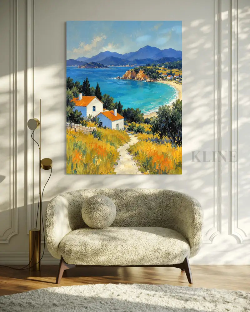 Azul Eterno - Hand Painting