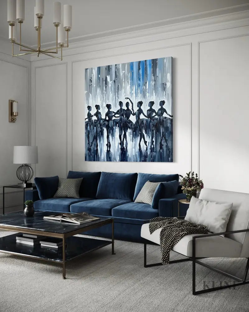 Ballet in Motion - Hand Painting