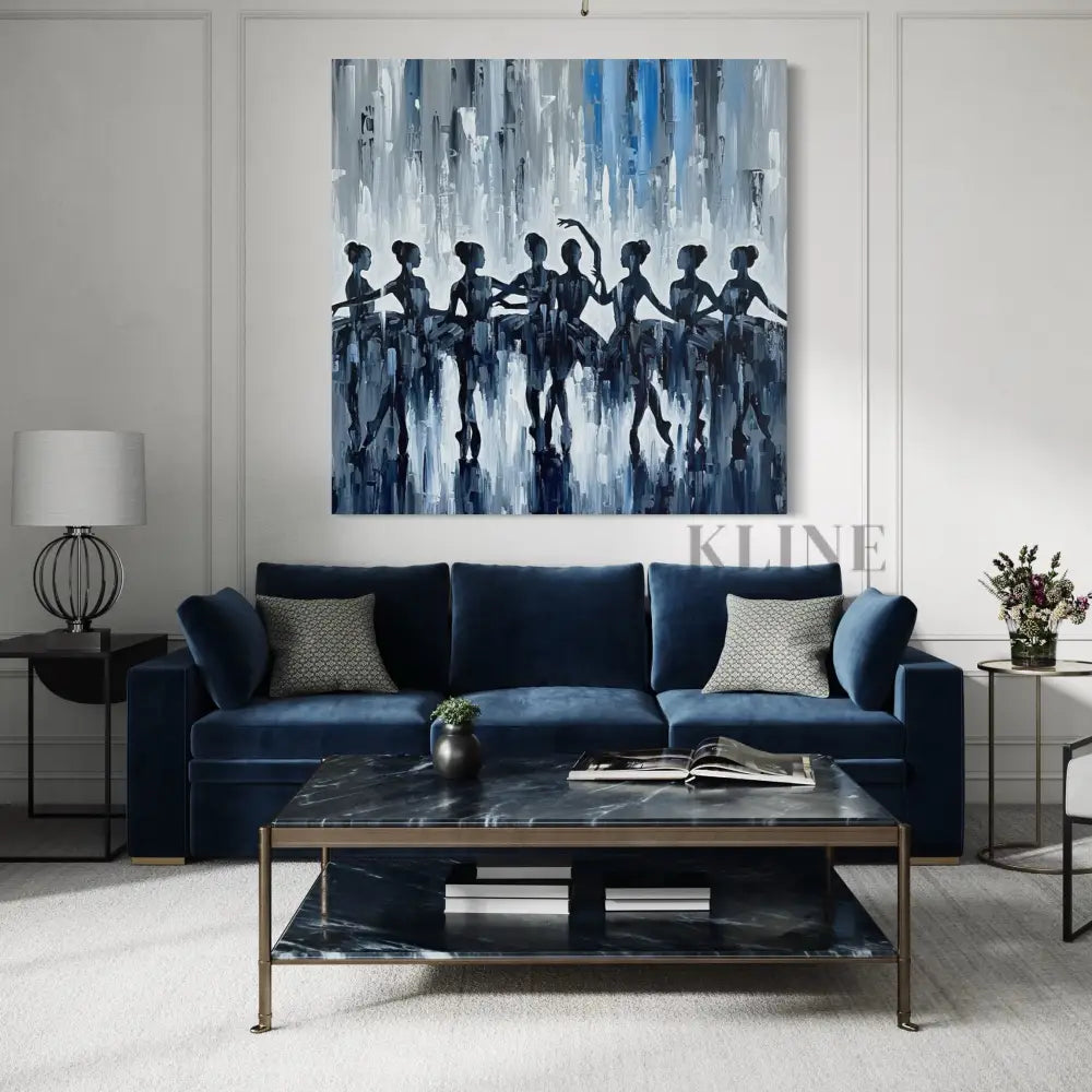 Ballet in Motion - Hand Painting