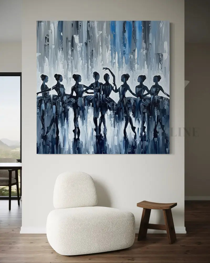 Ballet in Motion - Hand Painting