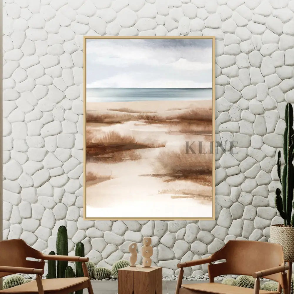 Beach Dunes - Hand Painting