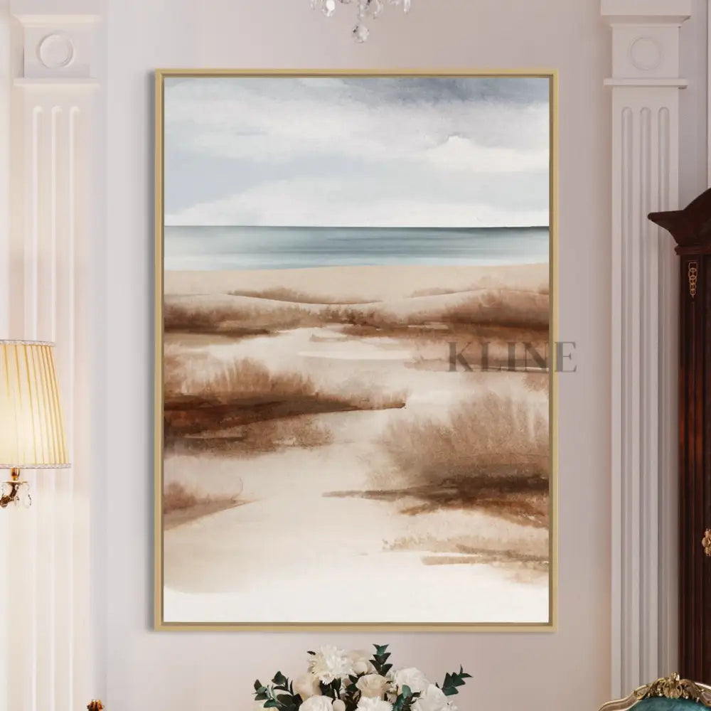 Beach Dunes - Hand Painting