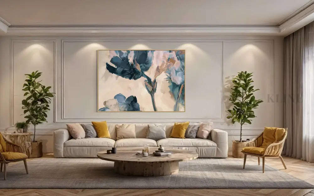 Beach Floral - Hand Painting