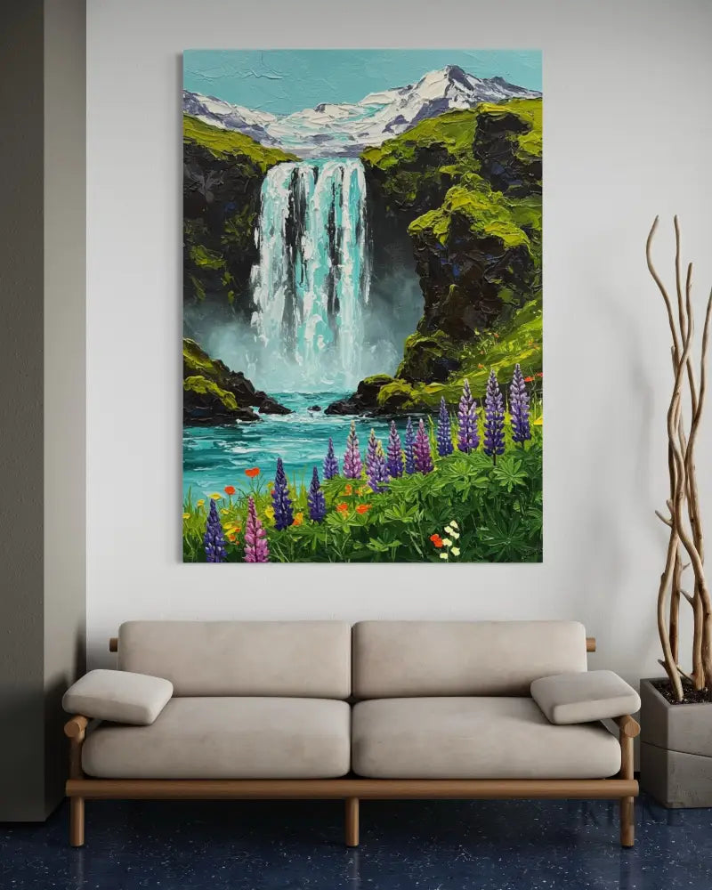 Beauty of Switzerland - Hand Painting