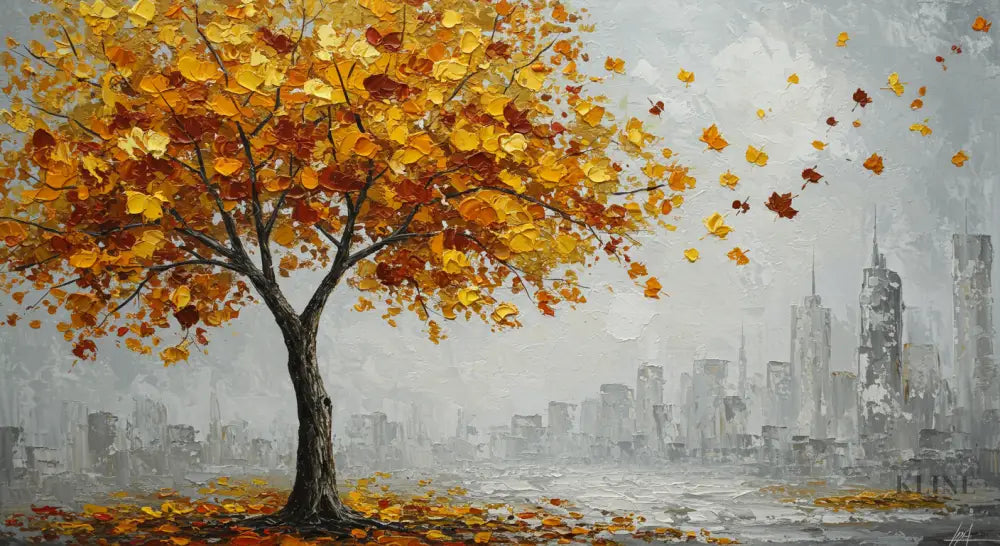 Beneath the Northern Leaves - Hand Painting