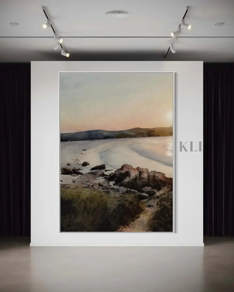 Binalong Bay Beach - Hand Painting