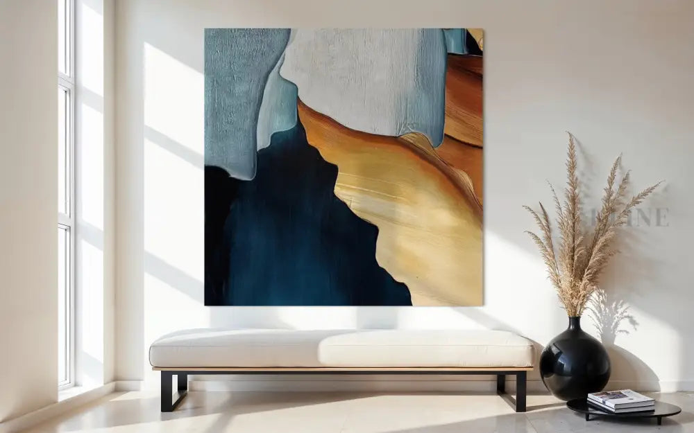Blanket Folded 3 - Hand Painting