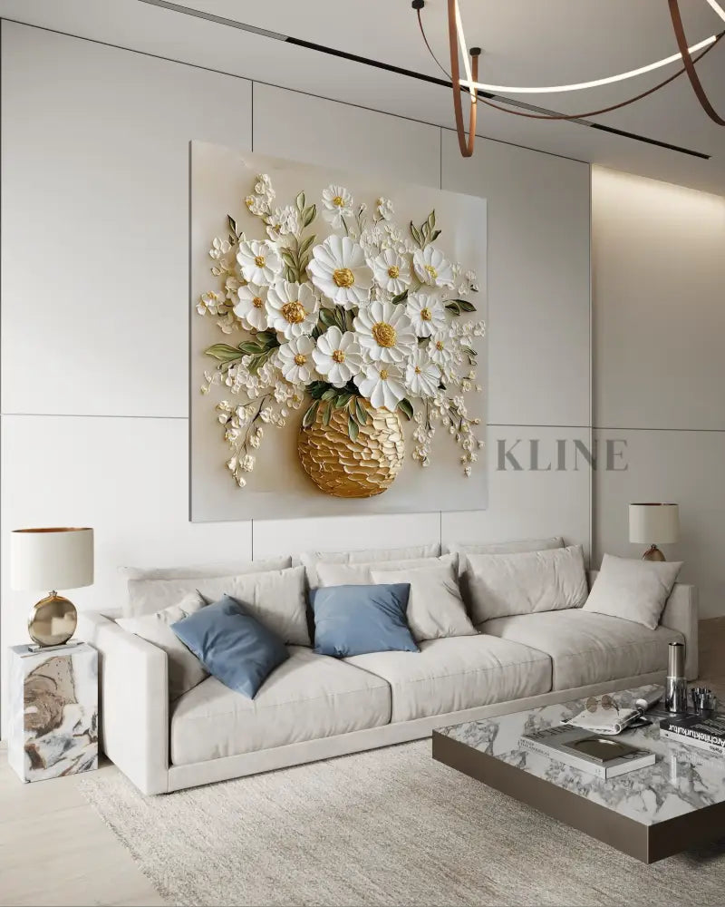 Bloom Basket - Hand Painting