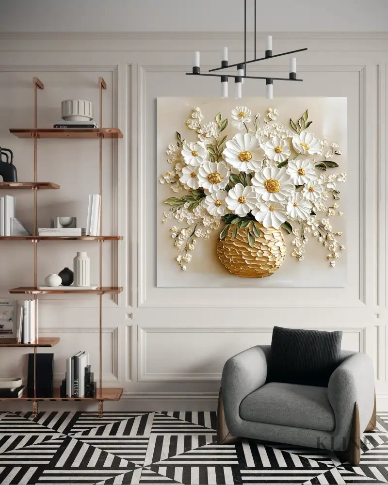 Bloom Basket - Hand Painting