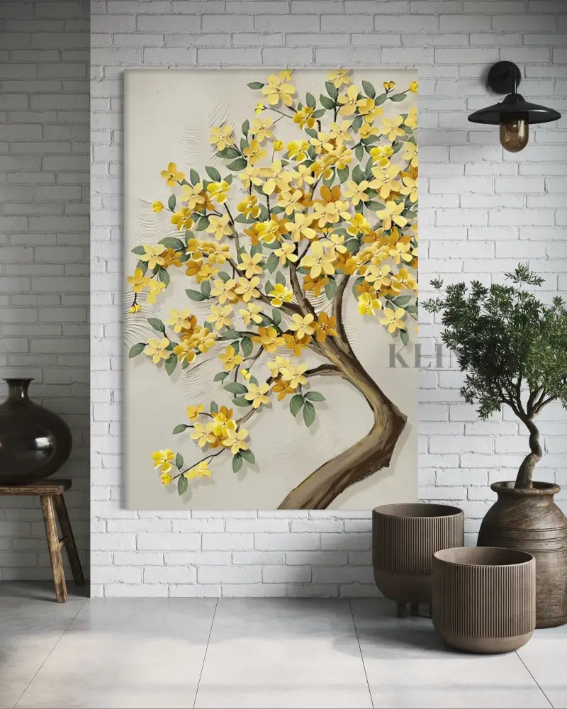 Blooming Canopy 1 - Hand Painting