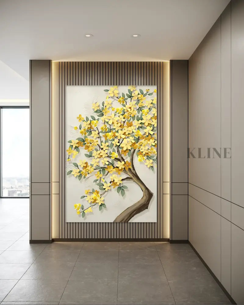 Blooming Canopy 1 - Hand Painting