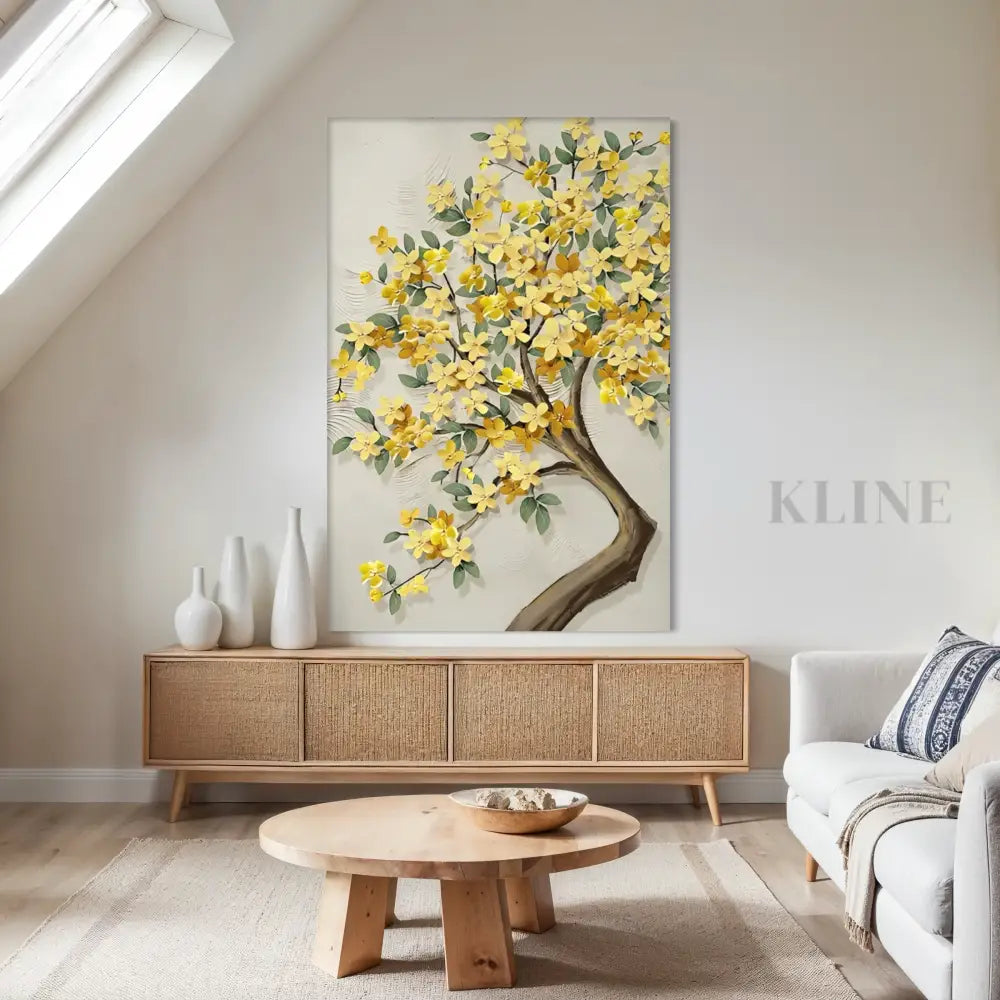 Blooming Canopy 1 - Hand Painting