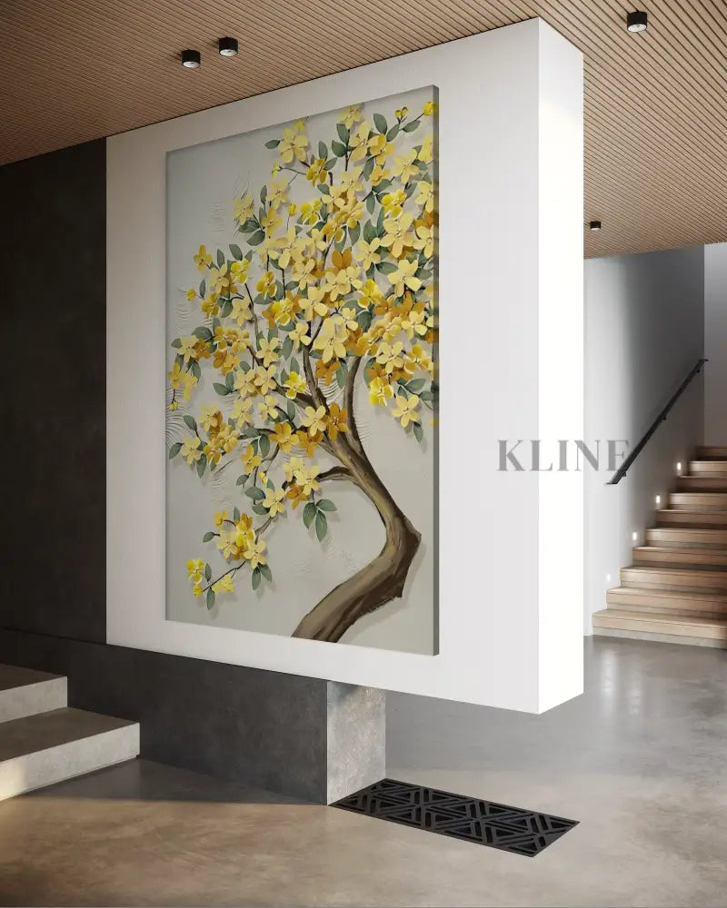 Blooming Canopy 1 - Hand Painting