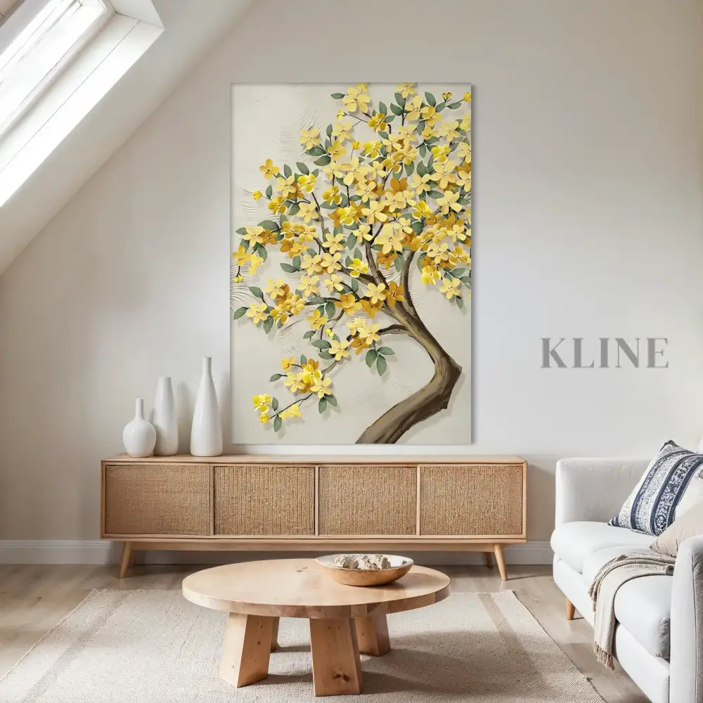 Blooming Canopy 1 - Hand Painting