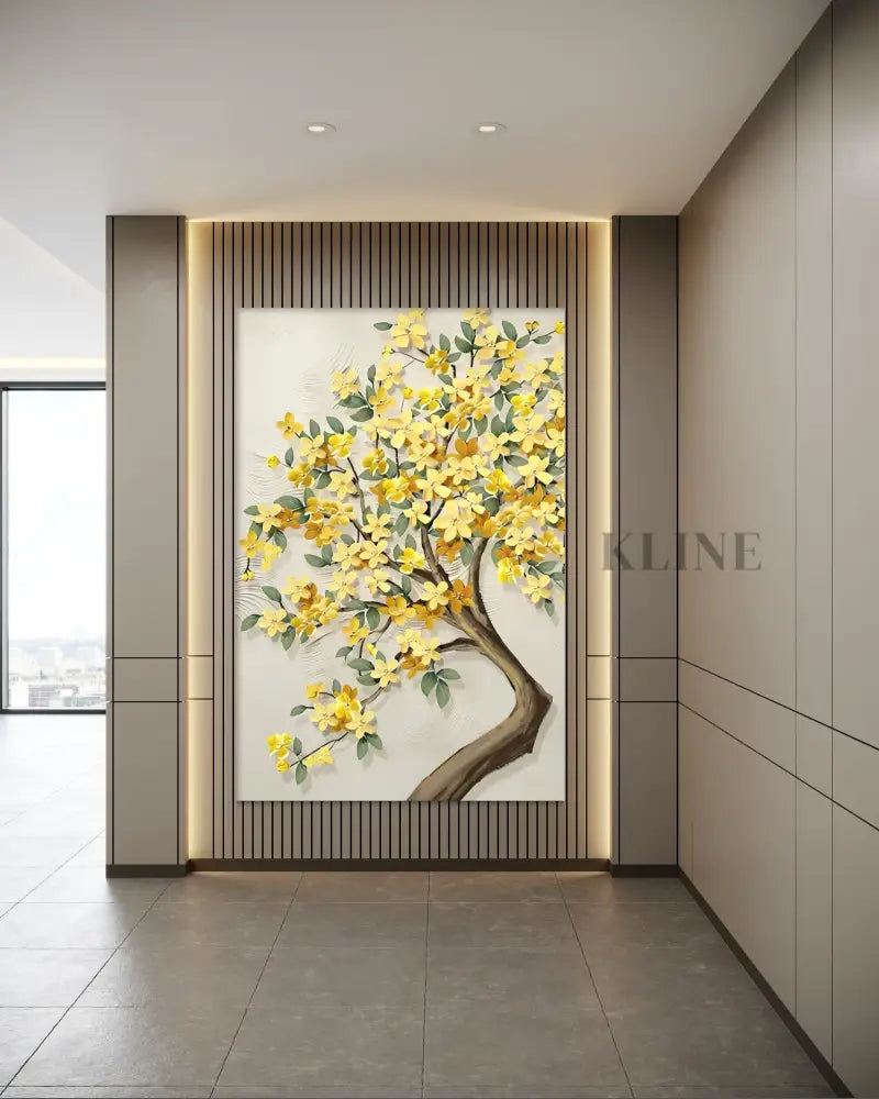 Blooming Canopy 1 - Hand Painting