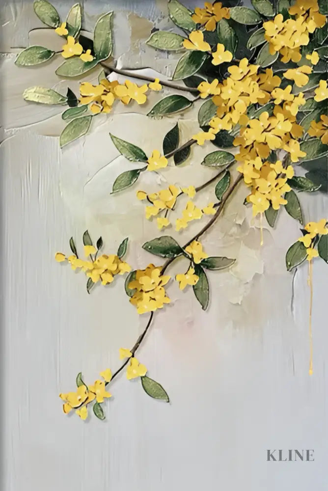 Blooming Canopy 2 - Hand Painting