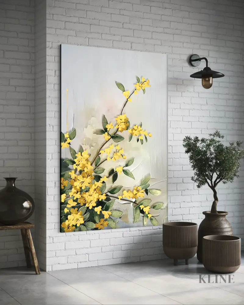 Blooming Canopy 2 - Hand Painting