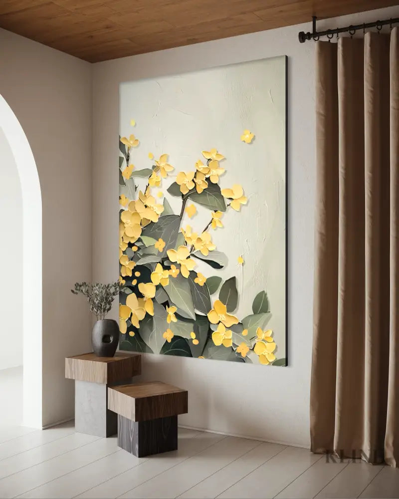 Blooming Canopy 3 - Hand Painting
