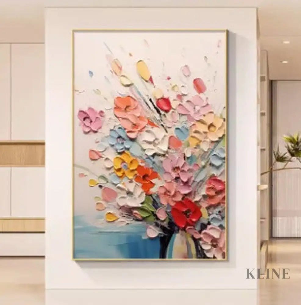 Blossoms of Joy - Hand Painting