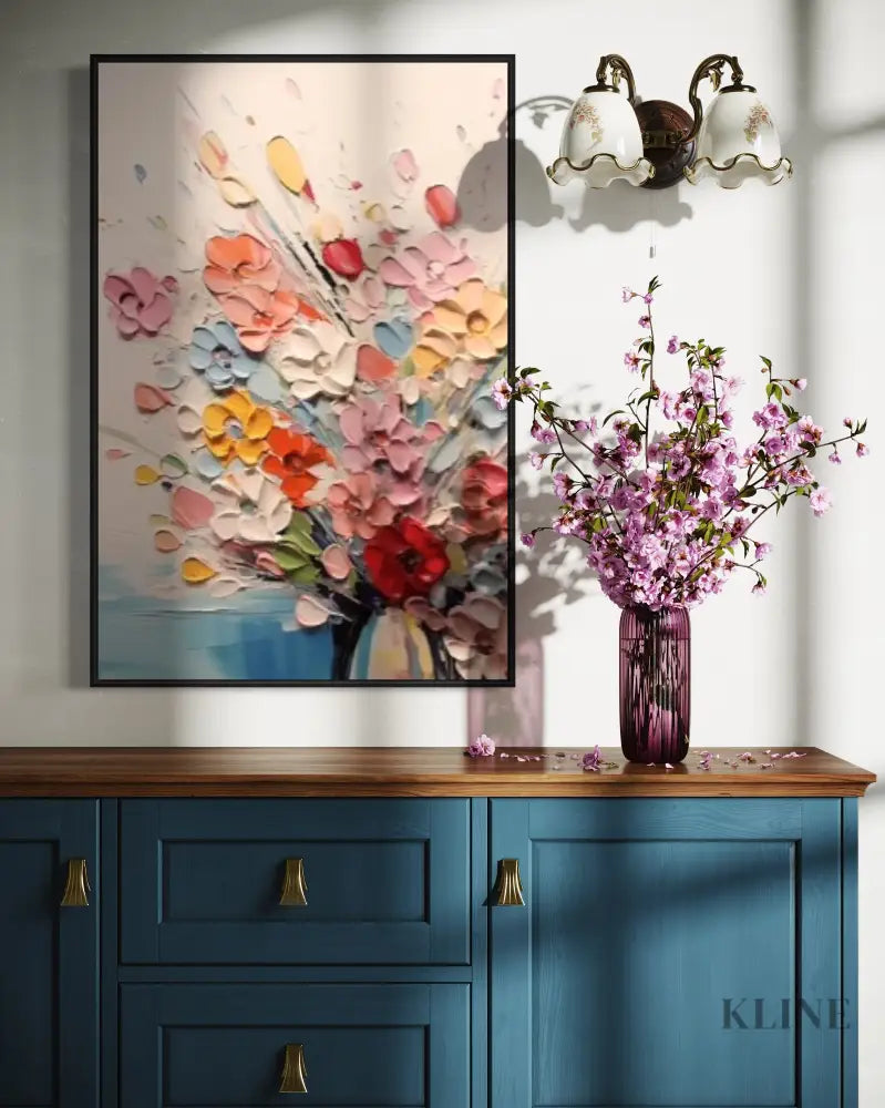Blossoms of Joy - Hand Painting