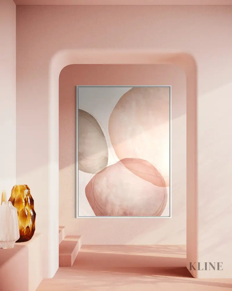 Blush Circles - Hand Painting