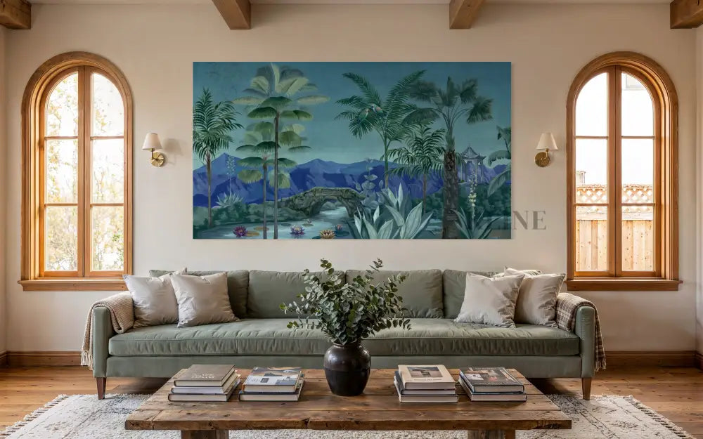 Botanical Escape - Hand Painting