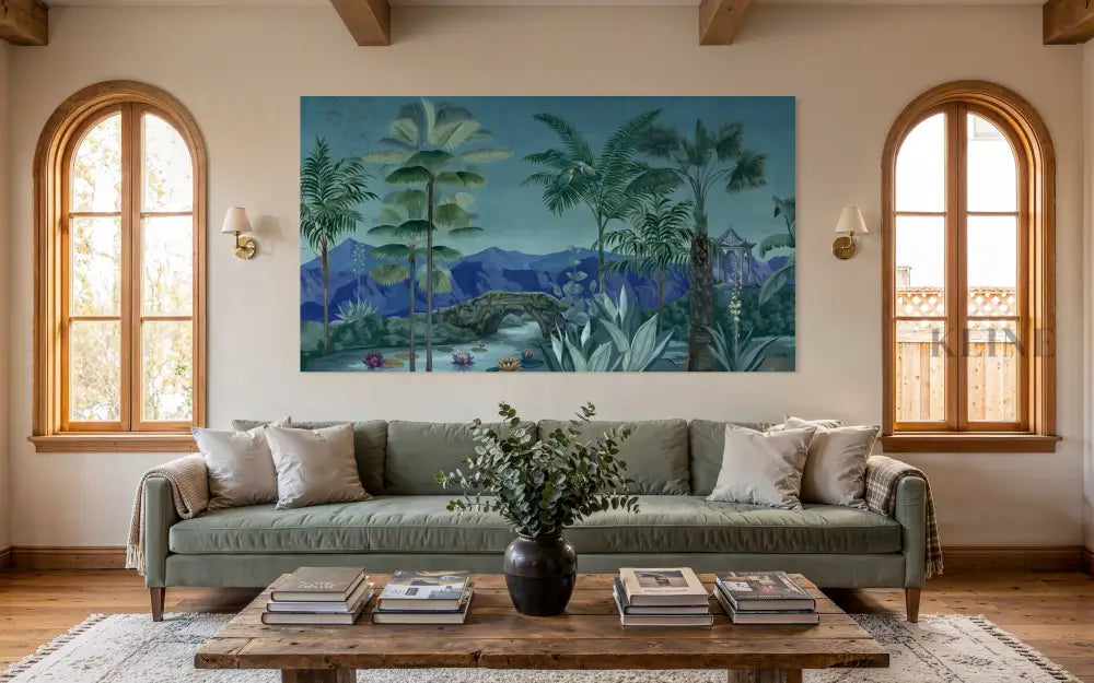 Botanical Escape - Hand Painting