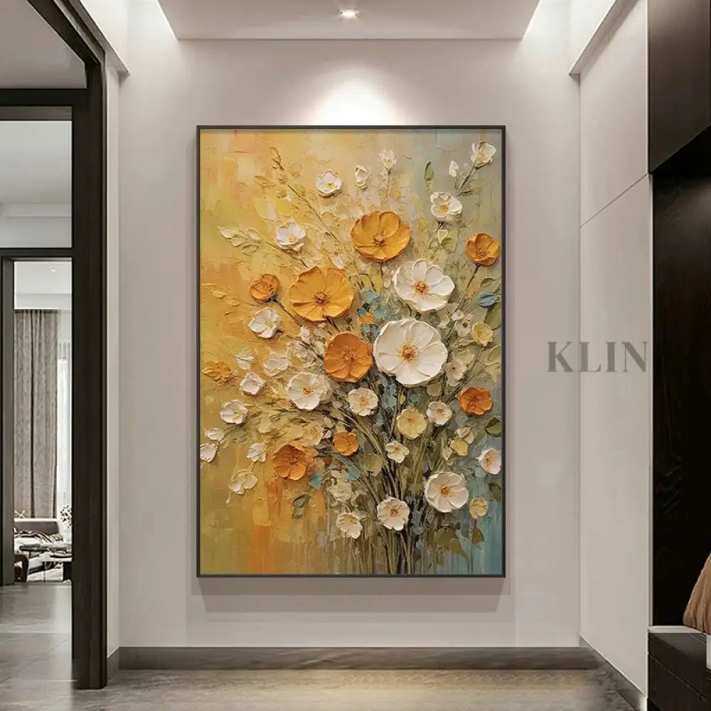 Bouquet of Warm Light - Hand Painting