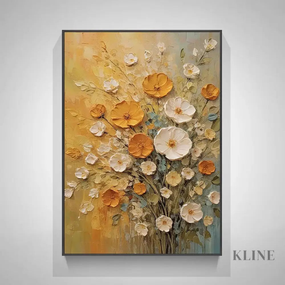 Bouquet of Warm Light - Hand Painting