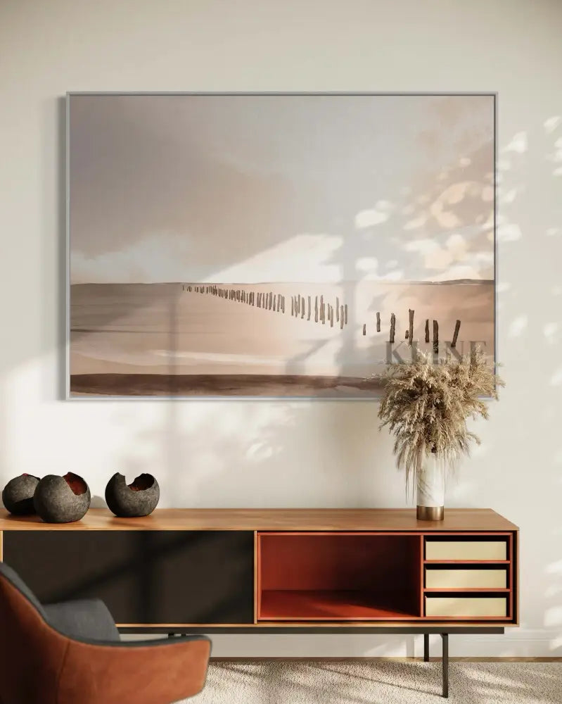 Bridport Sunset - Hand Painting