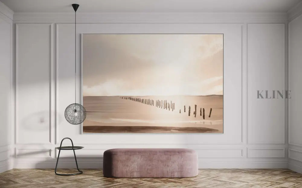 Bridport Sunset - Hand Painting