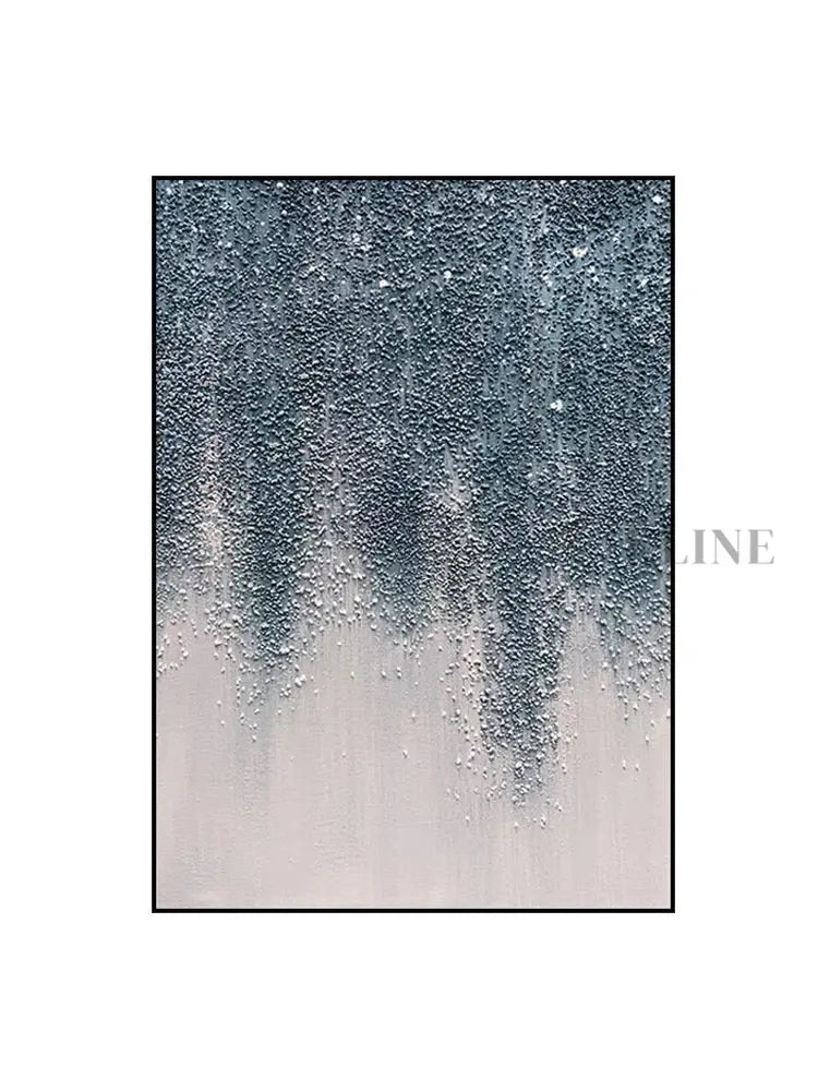 Bright Stars Textured Painting - Hand Painting