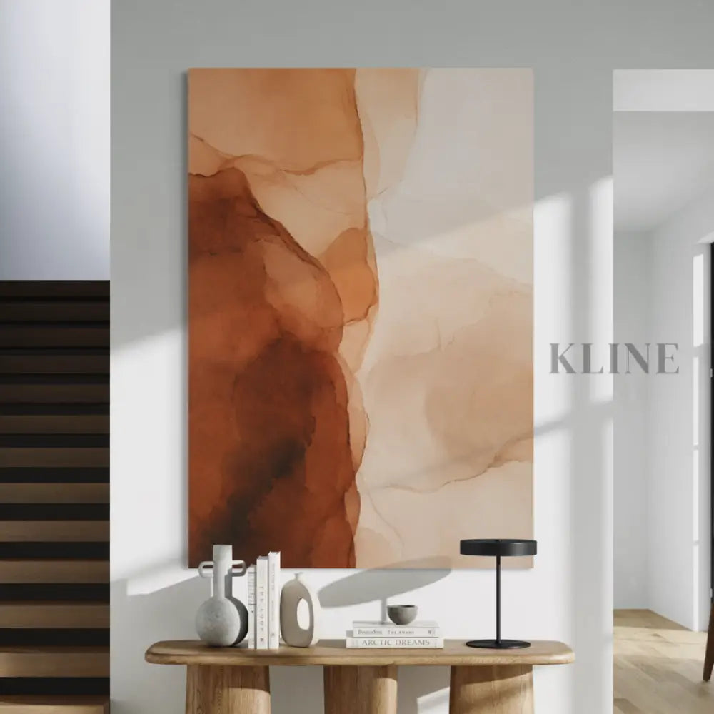 Burnt Siena - Hand Painting