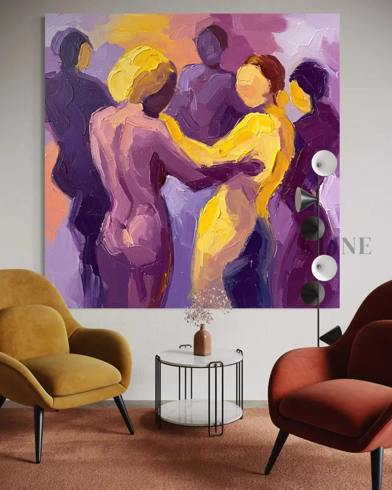 Chromatic Dance - Hand Painting