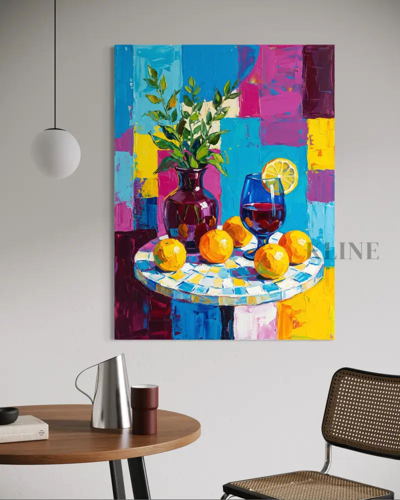 Citrus Hour - Hand Painting