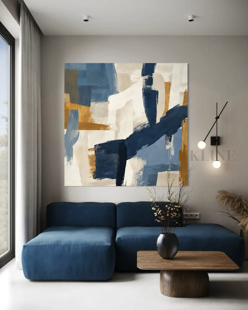 Cobalt No. 11 - Hand Painting