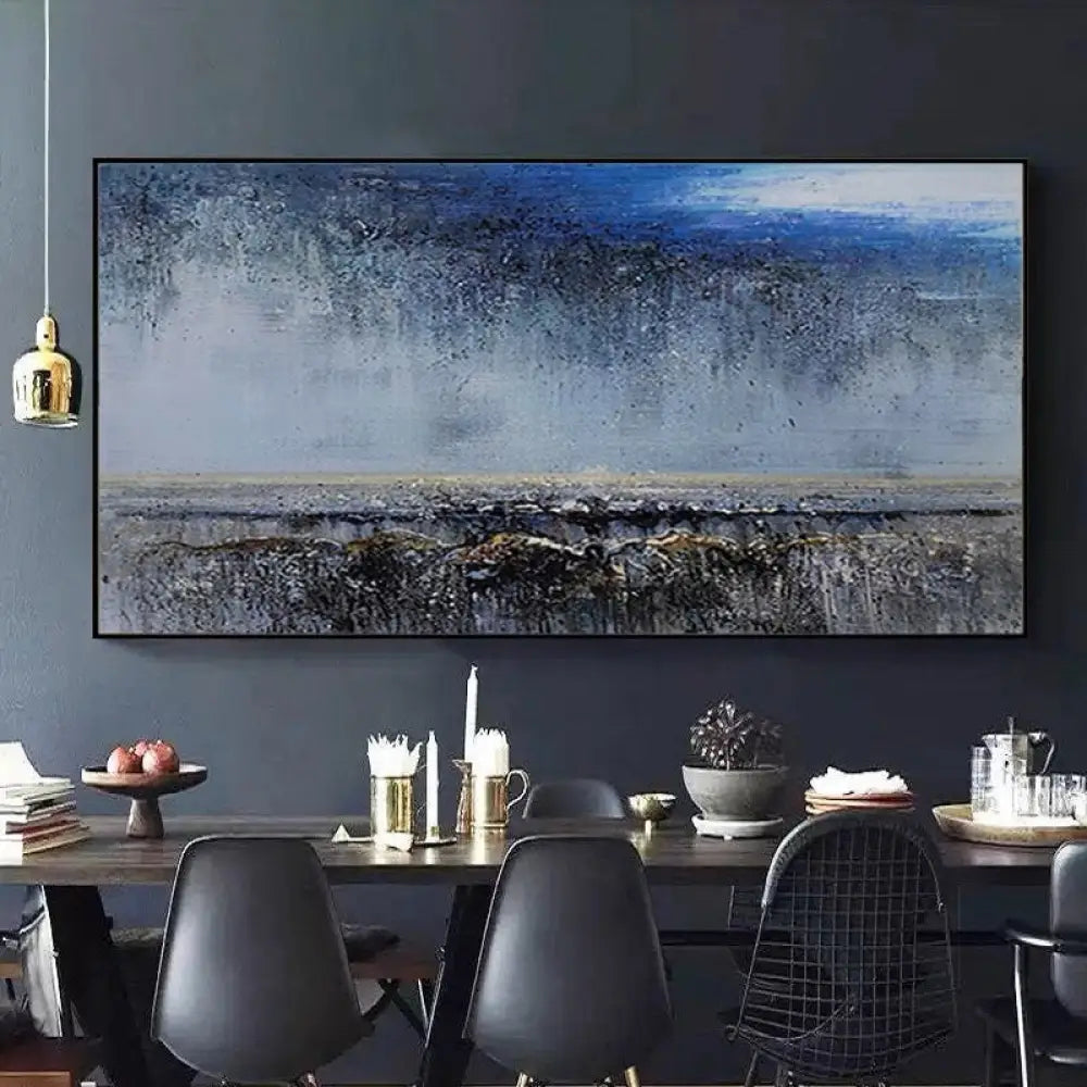 Cold Night Sky - Hand Painting