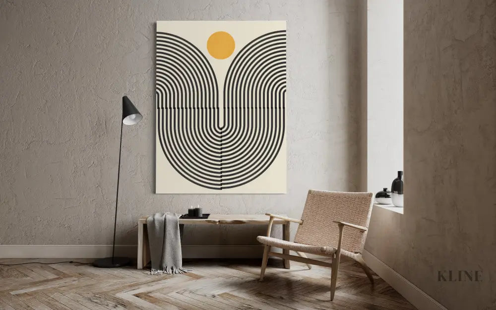 Conceptual Sunset - Hand Painting