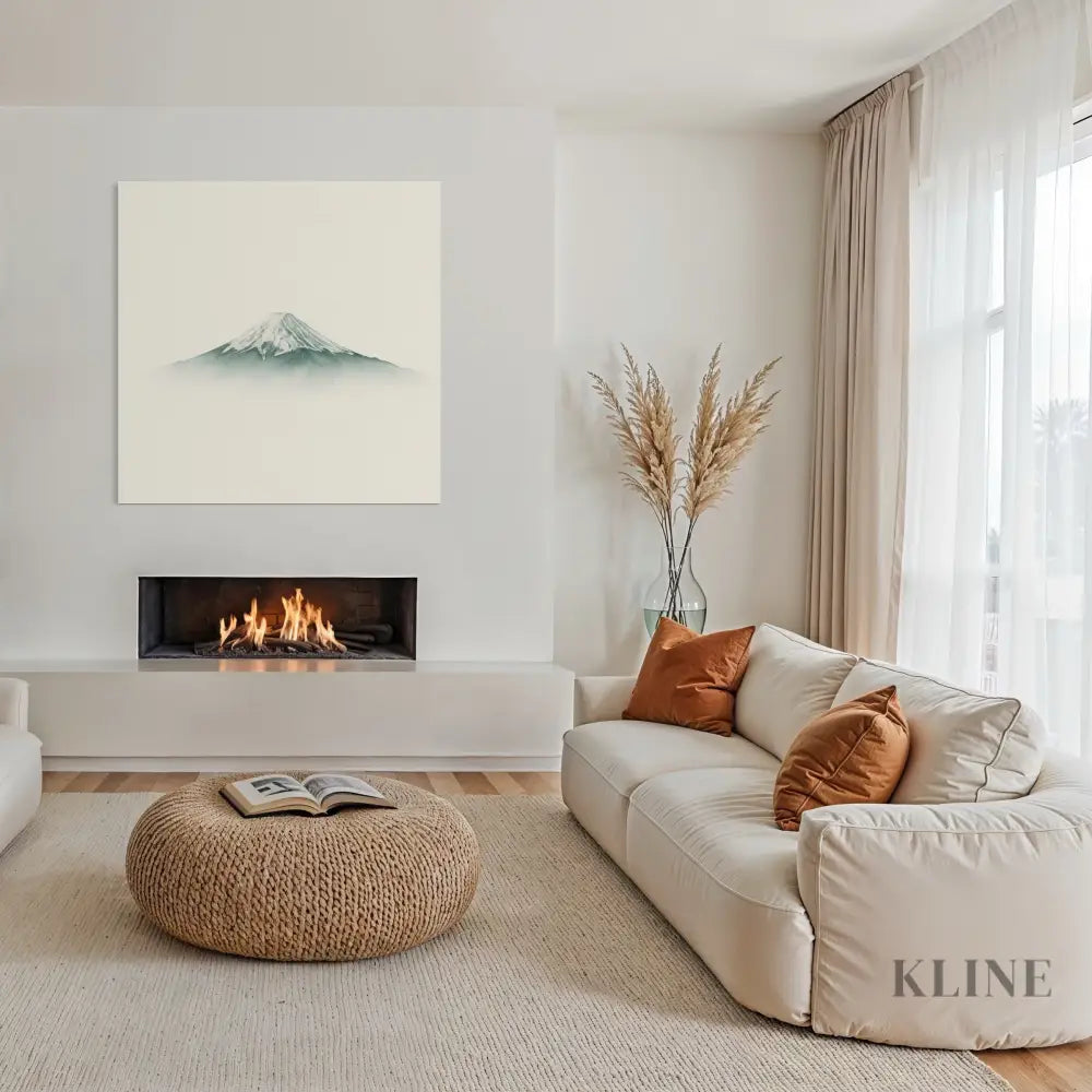 Contour Fuji - Hand Painting