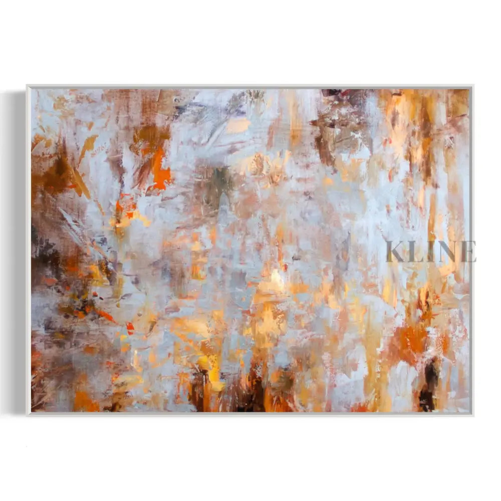 Cosmic Collision Canvas - Hand Painting