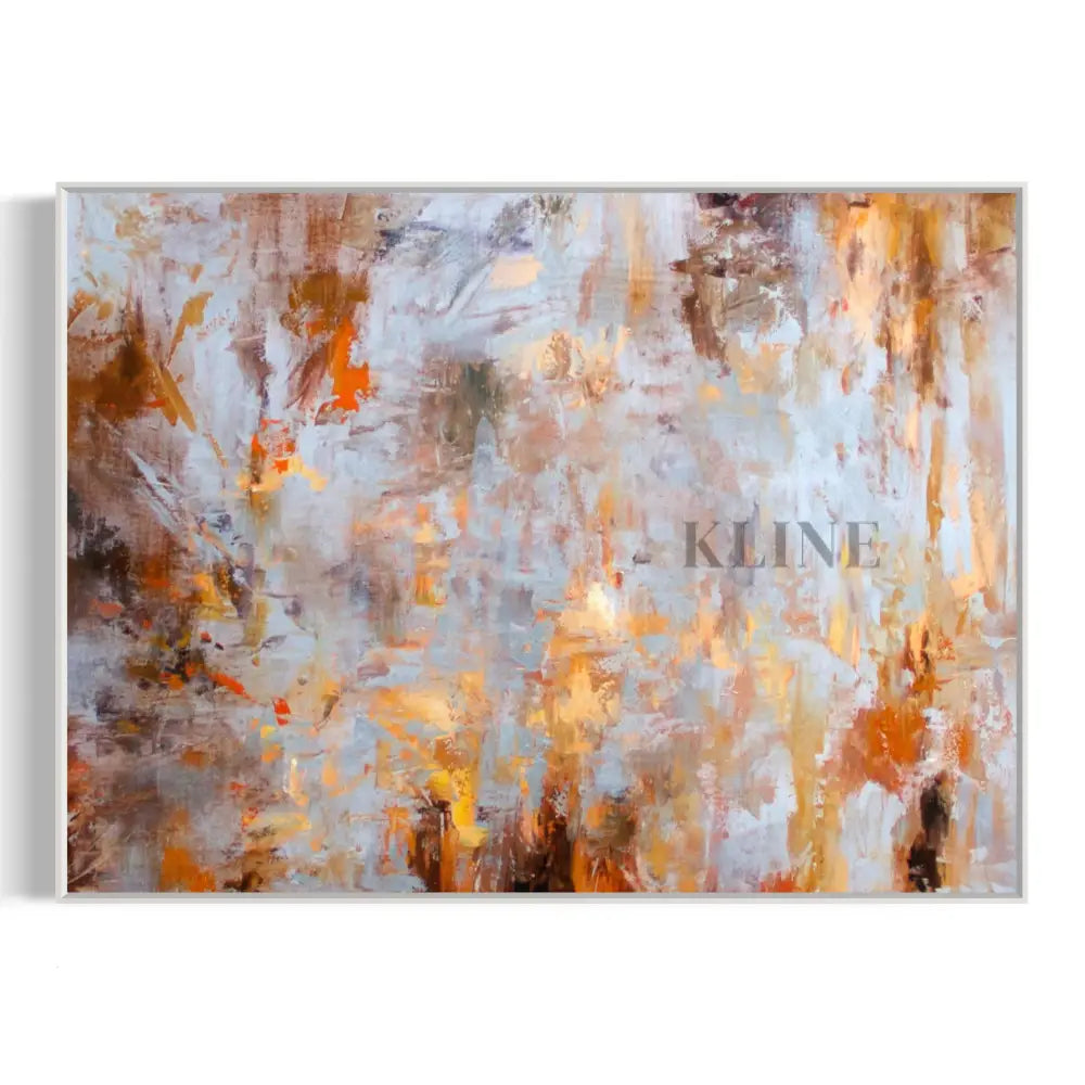 Cosmic Collision Canvas - Hand Painting