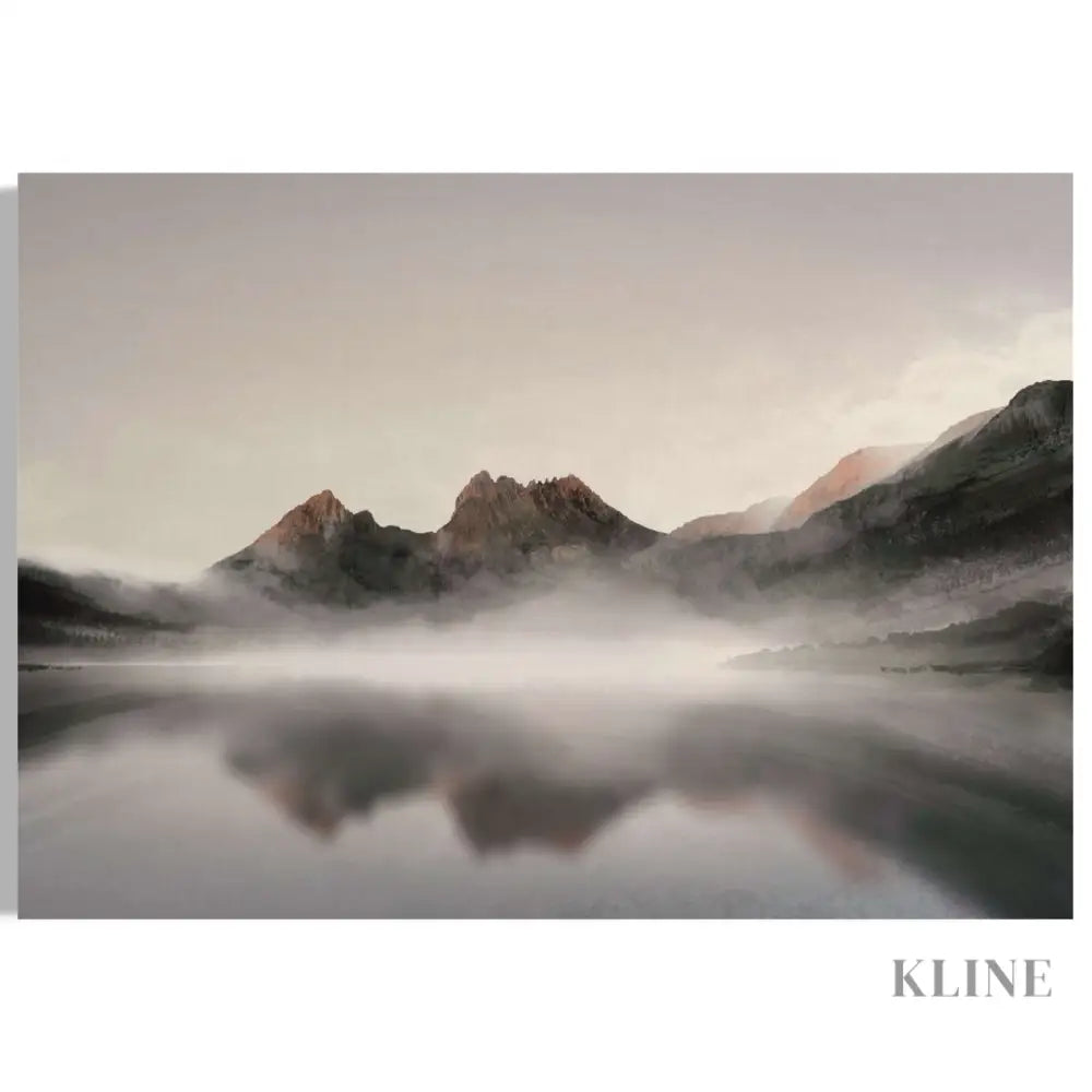 Cradle Mountain Sunrise - Hand Painting