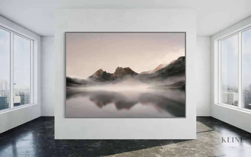 Cradle Mountain Sunrise - Hand Painting