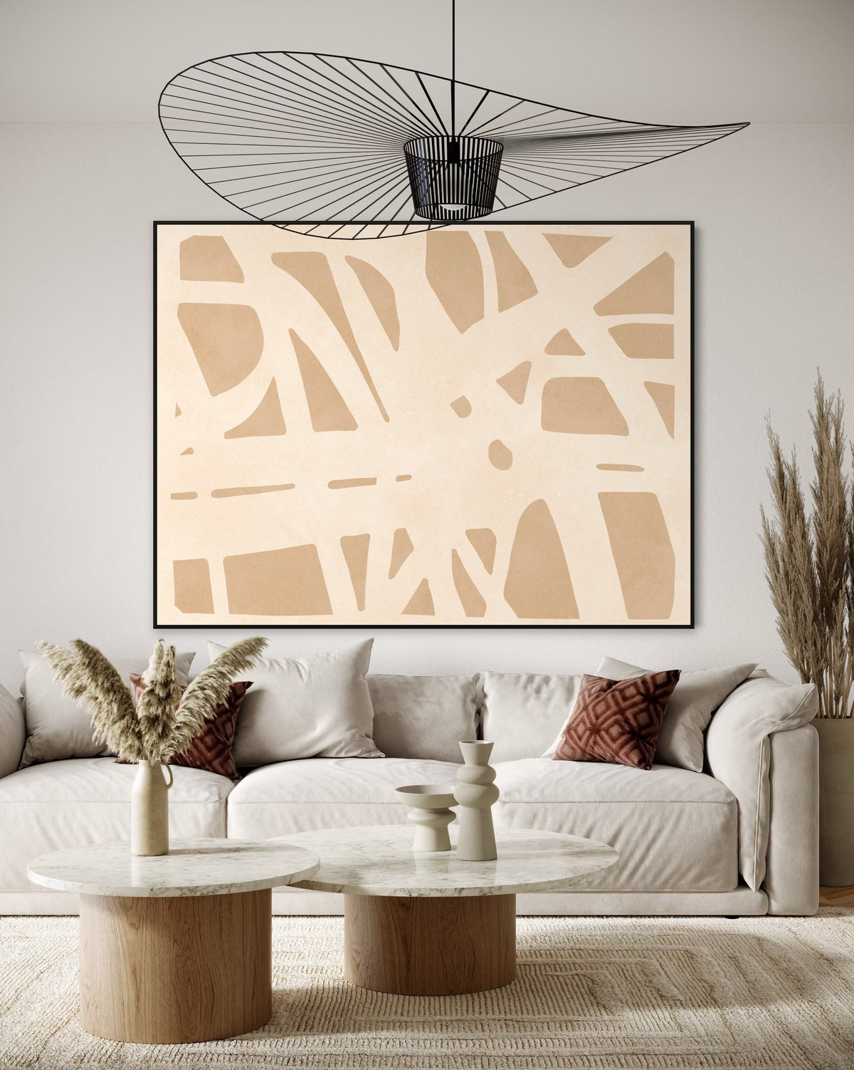 Curved Shapes 2 - Hand Painting