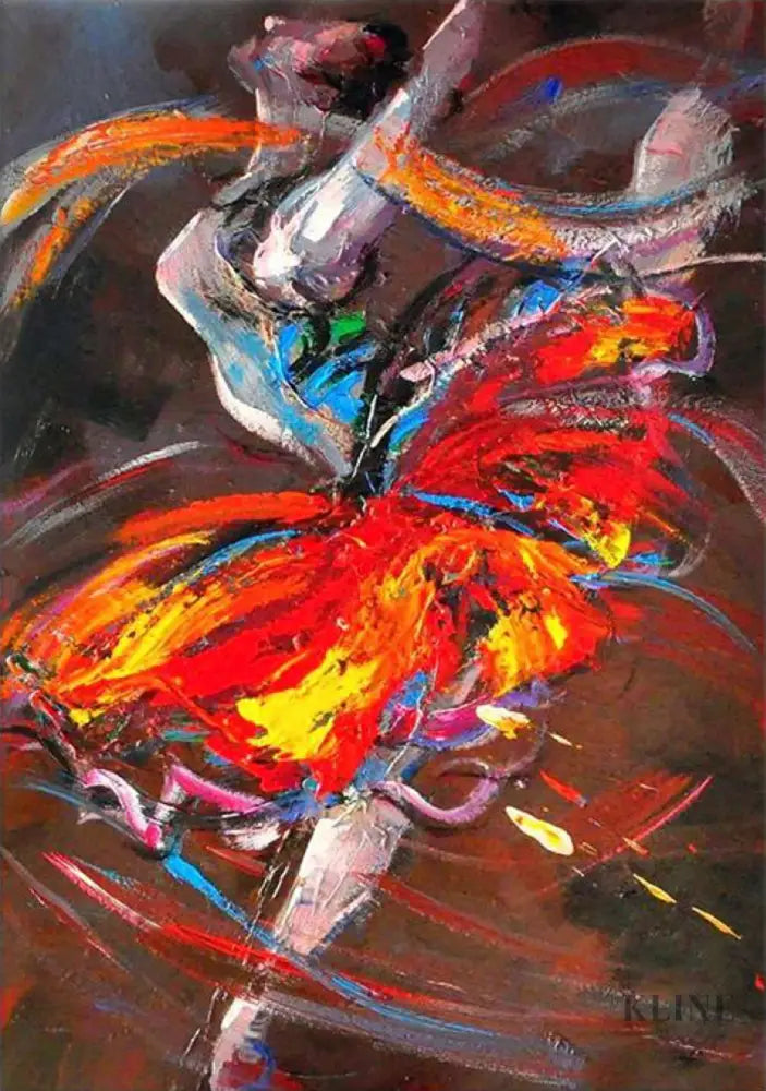 Dance Me to The End of Love - Hand Painting