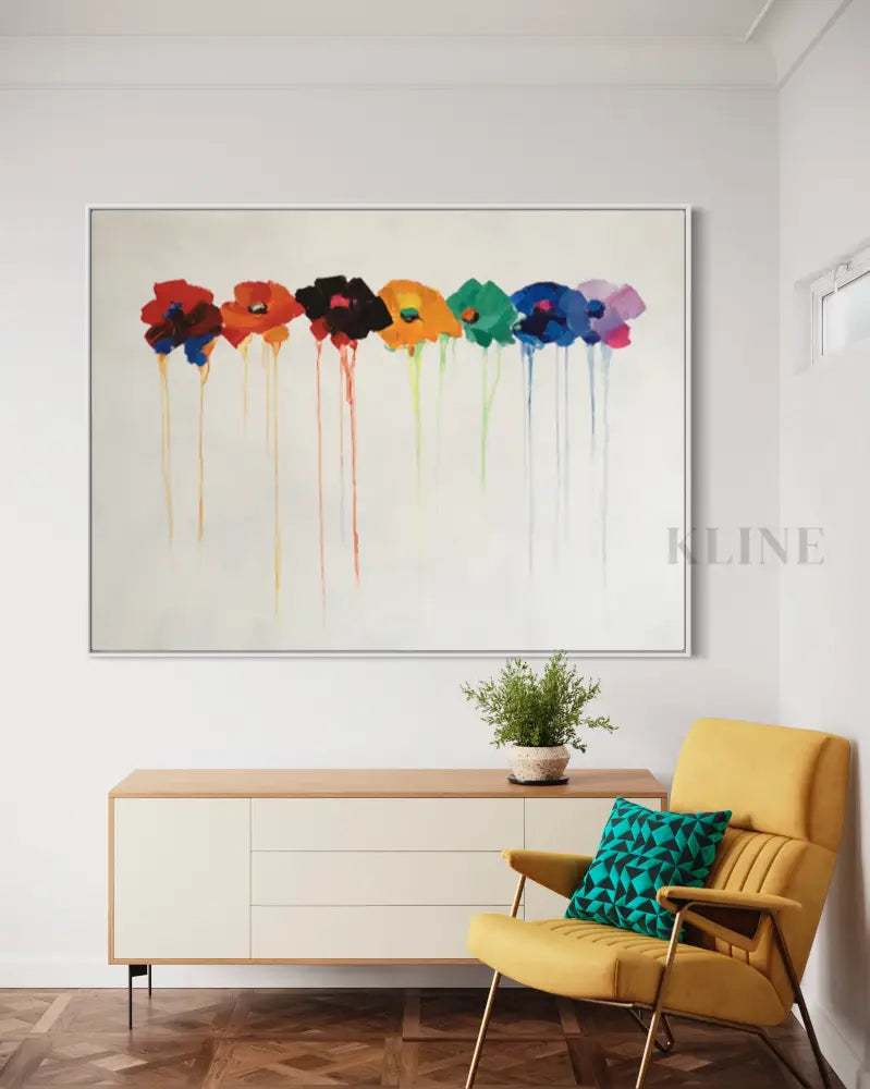 Dancing Brushstrokes - Hand Painting