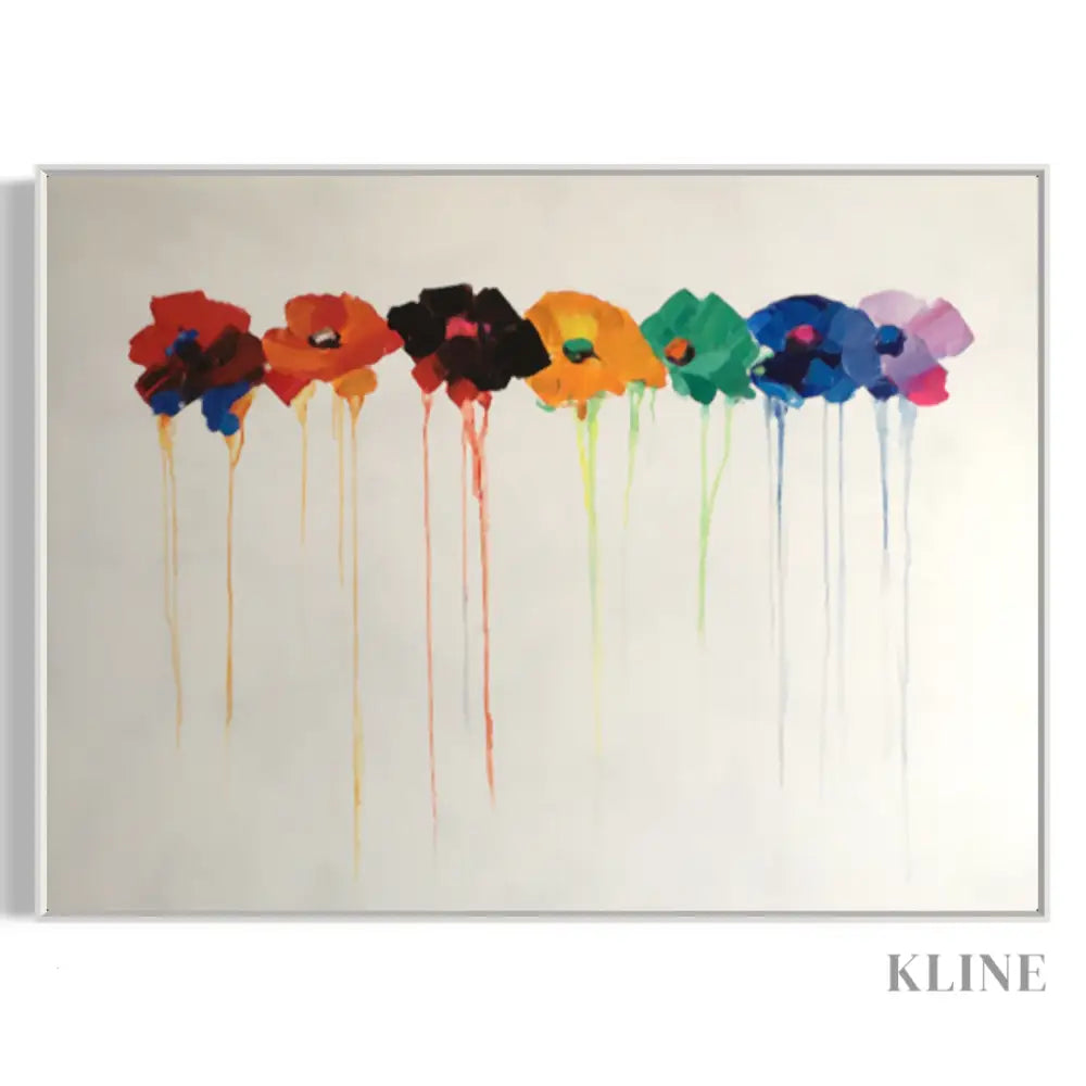 Dancing Brushstrokes - Hand Painting