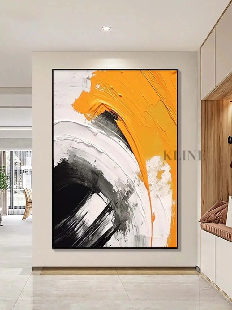 Daylight Saving Textured Wall Art - Hand Painting